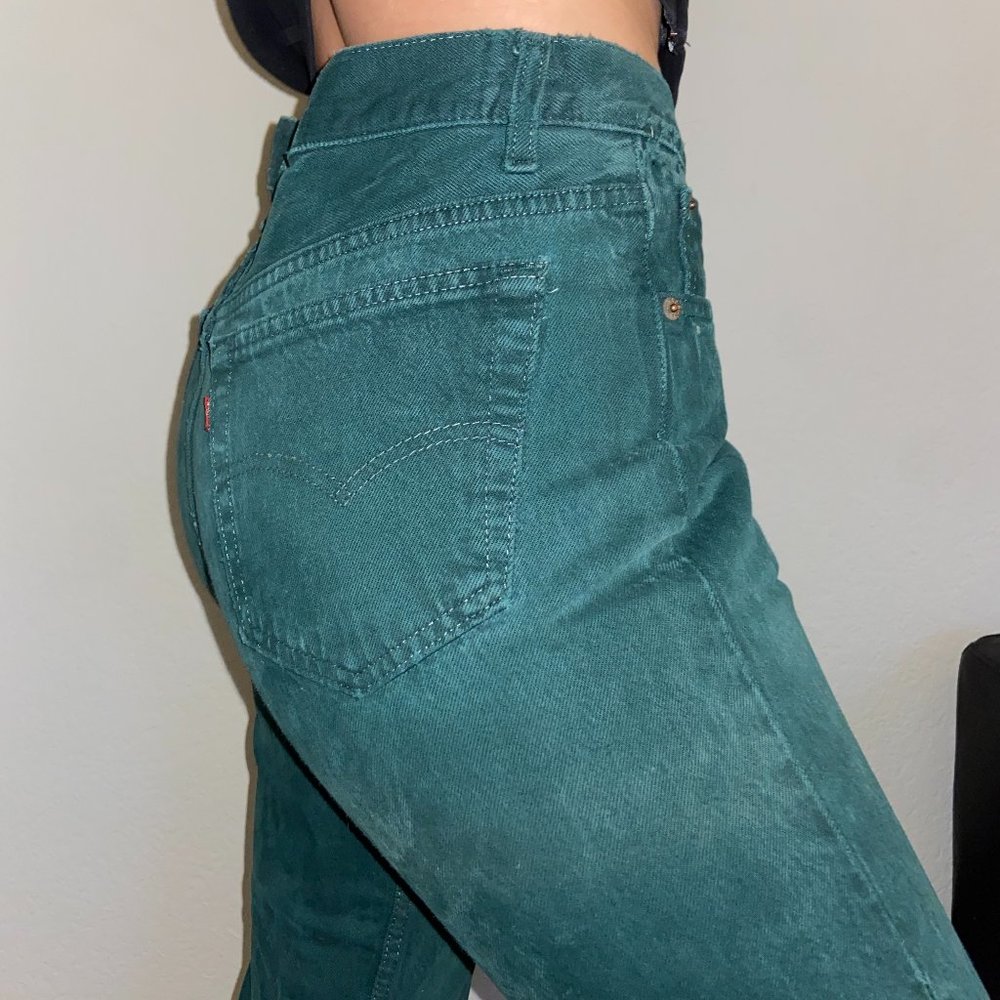 Green 501 Levis